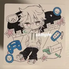 オリジナル 手描きイラスト no.25