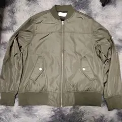 n'Or MA-1スタイルジャケット L オリーブ