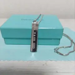 Tiffanyu0026Co. ティファニー1837バープレートネックレスSv925