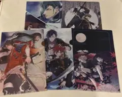 刀剣乱舞　クリアファイル　5枚セット