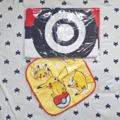 ポケモン ピカチュウ 大判タオル ハンカチ セット