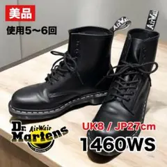 【美品 / UK8 27cm】 ドクターマーチン 1460WS ホワイトステッチ