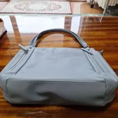 MICHEL KLEIN グレー ショルダーバッグ
