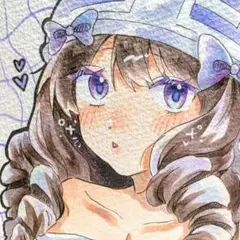 wrwrd 手描きイラスト ショッピ お嬢様上等 豆色紙