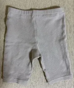 Pupo プーポ　日本製 6分丈 パンツ 綿 リップルフライス 春 夏 秋