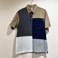 TAKEO KIKUCHI マルチカラー 半袖ポロシャツ　試着のみ