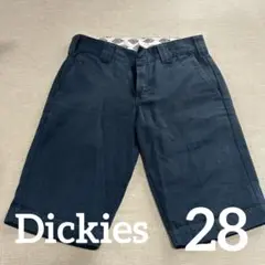 ディッキーズハーフパンツ　ネイビー　28