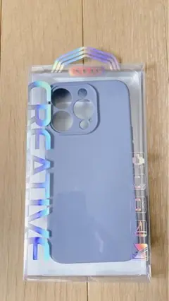 iPhone15Proケース　未使用品　TPU 水色