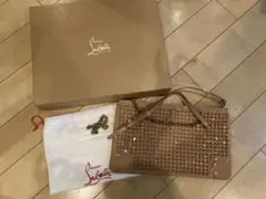 クリスチャンルブタン スタッズ ショルダーバッグ クラッチバッグ