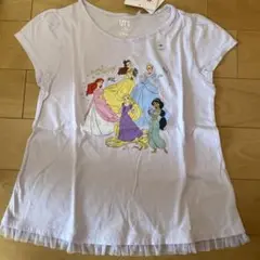 ユニクロ キッズ Tシャツ プリンセス 130cm 未使用