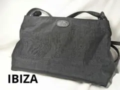 ☆お盆期間限定価格やってます☆　IBIZA　ナイロン　黒　ショルダー