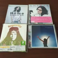 邦楽CD4枚セット　Angela Aki & Superfly初回盤他