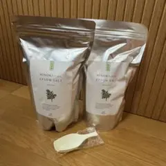 エプソムソルト2個セット❦吉岡純子さんプロデュース 入浴剤 吉岡純子さん エプソムソルト 2本セット（吉岡純子さん エプソム