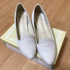 ラメ入りパンプス　23cm