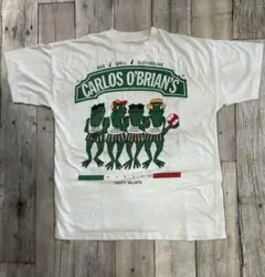 カエル　古着　Tシャツ アニマル柄　L