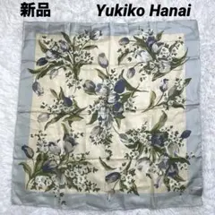 新品　ユキコハナイ　花柄　大判スカーフ　タペストリー　インテリアクロス　花井幸子