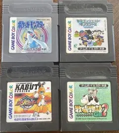 ゲームボーイソフトセット 4本
