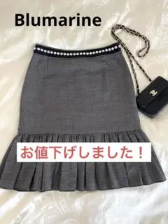 Blumarine ✨ビジューベルトデザインスカートM