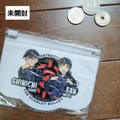 【未開封】名探偵コナン スライドポーチ 　コインケース　工藤新一 毛利蘭