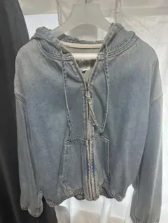 ZARA ザラフード デニムジャケット 即完売品