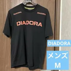 DIADORA メンズ M ブラック シャツ　スポーツウェア　練習着