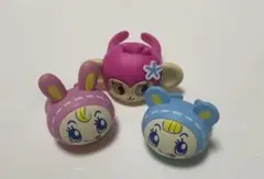 ナルミヤキャラクターズ ぷくっとリング3点セット