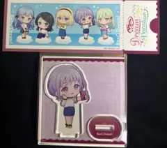 バンドリ　サマーバケーション　祐天寺にゃむアクスタ＋購入特典Ave Mujica