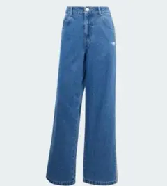アディダスオリジナルス　デニム　スリーストライプス トラックパンツ　2730