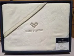 MARIO VALENTINO シルク混合綿毛布 140x200cm未使用品