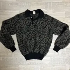 modigliani 総柄ニット L 短丈