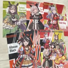 ウマ娘 クリアファイル 9枚セット