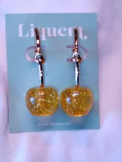 liquem　シャンパンゴールドピアス　リキュエム