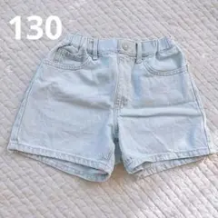 UNIQLO　ショートパンツ　130　デニム　ジーンズ