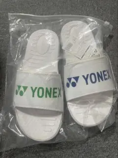 YONEX ホワイト シャワーサンダル　インターハイ記念　Lサイズ