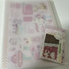 ayyjewel デザインペーパー a4 80柄80枚 ＋ バラメモ 40枚