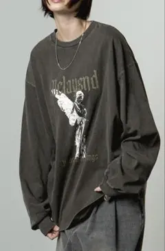 Alfred Alex ヴィンテージ加工　ロゴT Mサイズ