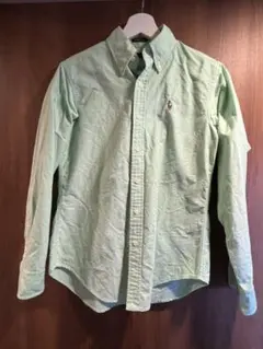 ラルフローレンシャツ マイルドグリーン