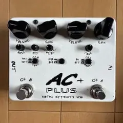 【週末限定で大幅値下げ】『名機』Xotic Effects AC PLUS Xotic AC PLUS 2 Channel Overdrive/Boost Booster Effects