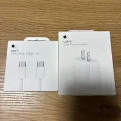 USB-C 60W充電ケーブルと20Wアダプターセット