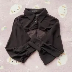 SHEIN DAZY無地柄 シアークロップ