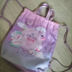 【中古】お着替え袋　体操着　ナップサック