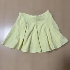美品Oui Ayano Ruban スカート 黄色 36 S ウイアヤノリュバン