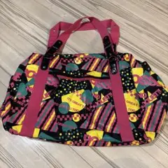 JSG カラフル ボストンバッグ