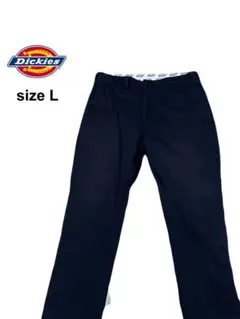 ★Dickies★ディッキーズ★D-1253★ワークパンツ★ストレッチ★L★