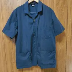 REDKAP スモック　半袖シャツ　ネイビー