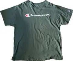 Champion オリーブグリーン Tシャツ　XL