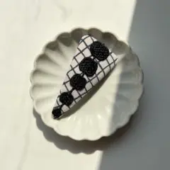 ハンドメイド　パッチンピン　no.28 ミナペルホネン
