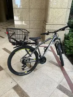 Rockrider 自転車 27.5インチ グレー 7段変速、９～11歳向き 楽天市場】【ポイント10倍】ROCKRIDER ロックライダー
