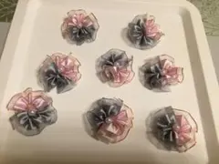 ハンドメイド コサージュ 13個セット