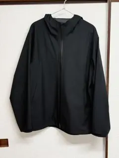 UNIQLO ブロックテックパーカー 3Dカット ブラック XL